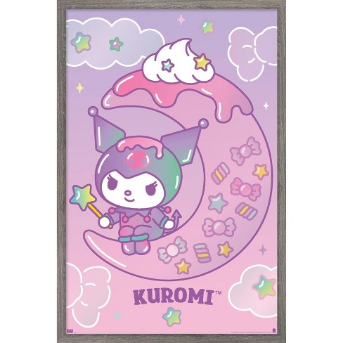 Trends International Hello Kitty and Friends: 24 Dreamland - Kuromi Framed Wall Poster Prints - image 1 of 4