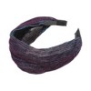 Unique Bargains Women's Shiny Silk Lace Headband 1 Pc - 4 of 4