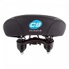 Cloud-9 Unisex Bicycle Comfort Seat Cruiser - Black Vinyl Cover Steel Rails - 2 of 4