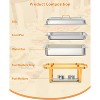 Chafing Dish Buffet Set, 8QT Rectangle Chafing Dishes for Buffet w/Lid Holder, Stainless Steel Chafer Food Warmers for Party Banquet Wedding - 3 of 4