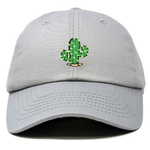 Dalix Cactus Embroidered Cap Cotton Succulent Baseball Hat Plant Adjustable Womens - 1 of 4
