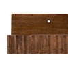 Kate & Laurel All Things Decor Set of 2 Furrow Ledge Shelves Walnut Brown - 3 of 4