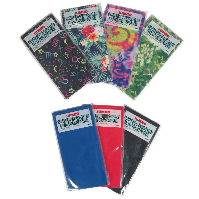 Stretchable Book Cover 10.5&#34;x 11.5&#34; (Colors May Vary) - Licken, 4 of 9