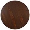 vidaXL Bistro Table Dark Brown 31.5 in. MDF - 2 of 4