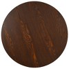 vidaXL Bistro Table Dark Brown 31.5 in. MDF - 2 of 4