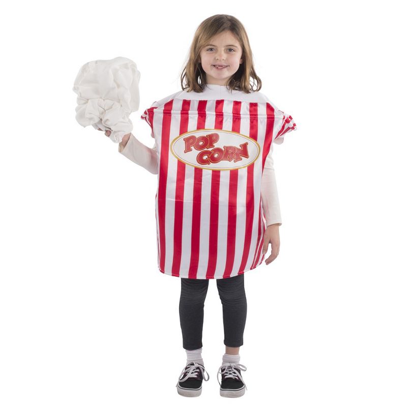 Dress Up America Pop Corn Costume Tunic for Kids, 3 of 5