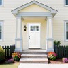 New Design Fiberglass Composite Door Right Hand Inswing Entrance Door White Exterior Front Entry Doors With 4-9/16 Frame - 2 of 4