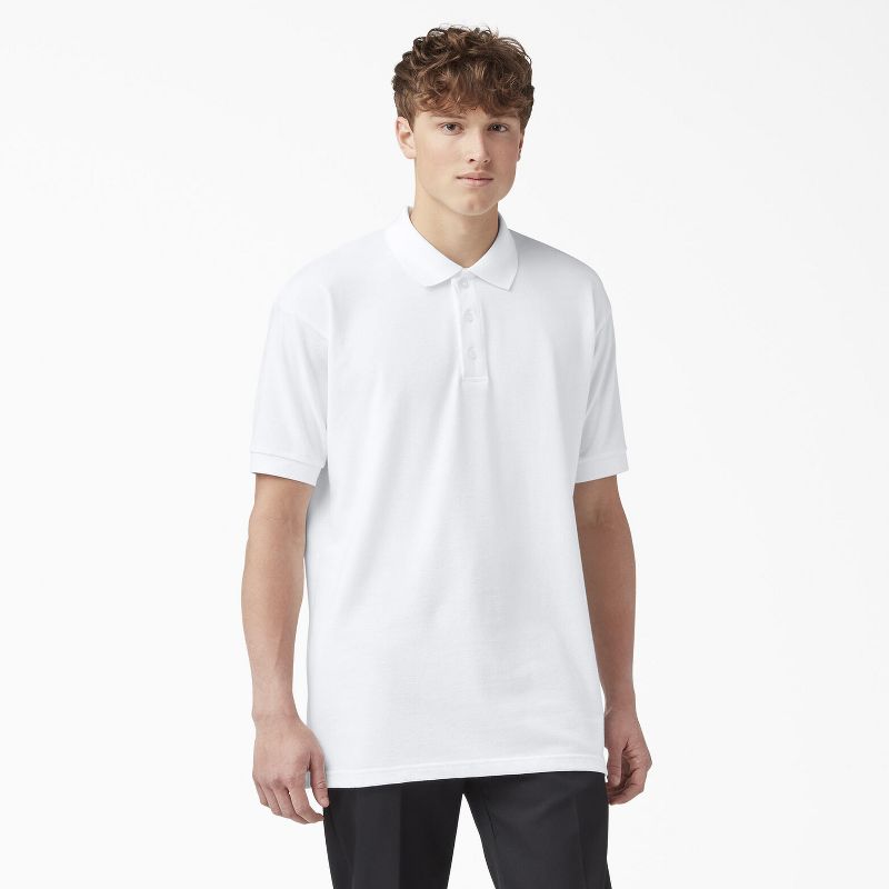 Dickies Adult Size Piqué Short Sleeve Polo, 1 of 4