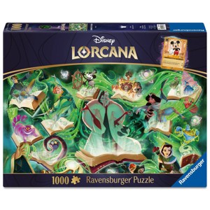 Ravensburger Disney Lorcana TCG - Glimmers of the Realm: Emerald Jigsaw Puzzle 1000pc - 1 of 4