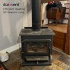 DuraVent DVL 6DVL-24 6 Inch Galvanized Steel Stainless Steel Double Wall Wood Burning Stove Pipe Connector to Vent Smoke or Exhaust, Black - 4 of 4