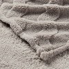 Wavy Jacquard Plush Blanket - Room Essentials™ - 3 of 3