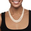 Ross-Simons 5-11mm Cultured Pearl 2-Strand Necklace With Sterling Silver - 2 of 4