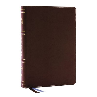 Life in Christ Bible: Discovering, Believing, and Rejoicing in Who God Says You Are (Nkjv, Brown Bonded Leather, Thumb Indexed, Red Letter, Comfort