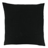 Saro Lifestyle Embroidered Maze Design Throw Pillow with Down Filling, 20", Black - 2 of 3