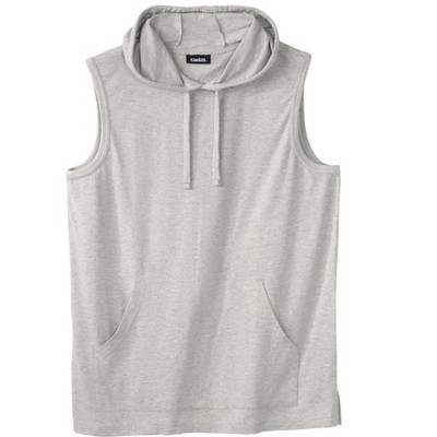 KingSize Men's Big & Tall Lightweight Muscle Hoodie Tee
