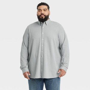Men's Long Sleeve Button-Down Casual Shirt - Goodfellow & Co™ - 1 of 3