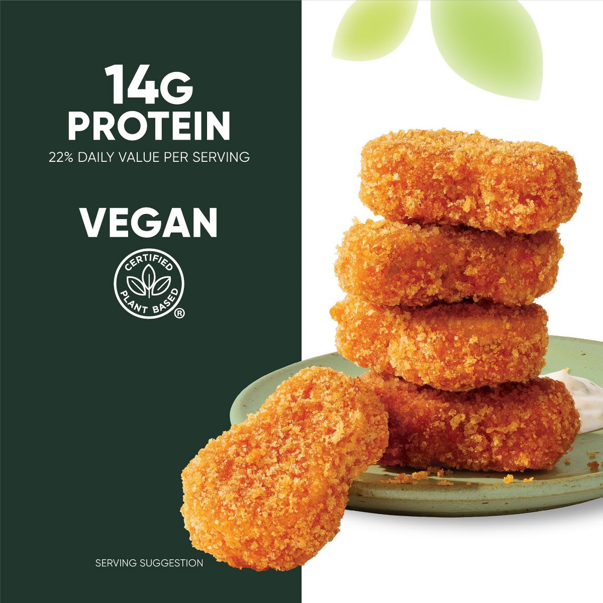 MorningStar Farms Veggitizers Frozen Plant-Based Chik'n Nuggets Buffalo - 10.5oz - thumbnail 3