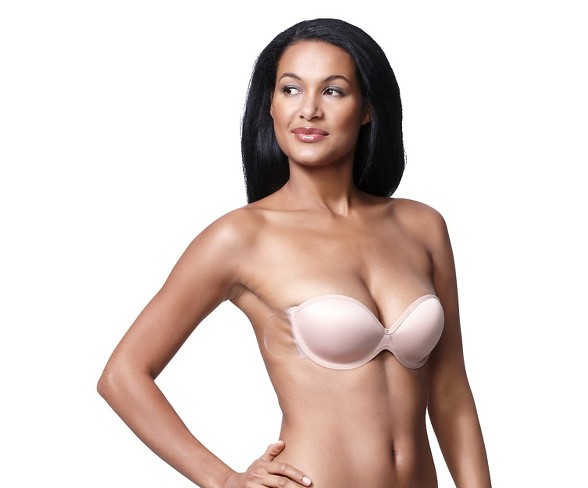 Fashion Forms Women's Adhesive Strapless Backless Bra - Nude