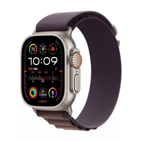 Refurbished Apple Watch Ultra 2 Gps Cellular 49mm Titanium Case With Indigo Alpine Loop Large 2023 2nd Generation target Certified Refurbished Target