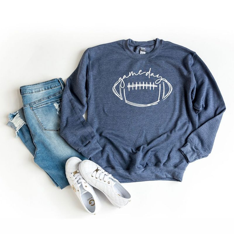 Simply Sage Market Women's Graphic Sweatshirt Football Game Day, 3 of 4