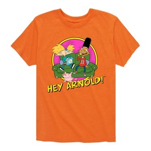 Boys' - Hey Arnold! - Arnold and Friends Short Sleeve Graphic T-Shirt - 1 of 4