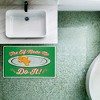 Stupell Industries The Elf Made Me Do It Printed Plush Bath Mat And Bath Rug, Design By Jedco Brands Inc., 18"X30" - 3 of 4