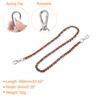 Unique Bargains Metal Corrosion-Resistant PU Leather Purse Flat Chain Straps - 2 of 3