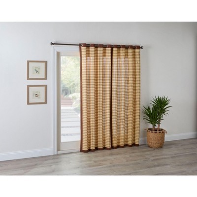 BrylaneHome Bamboo Grommet Panel