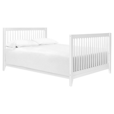 Sprout White 4-in-1 Convertible Crib with Tapered Feet
