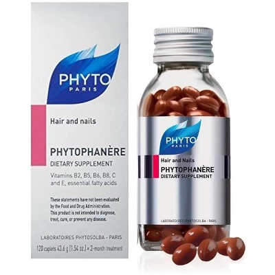 Phyto Phytophanere 100% Natural Hair Loss Thinning Dietary Supplement ...