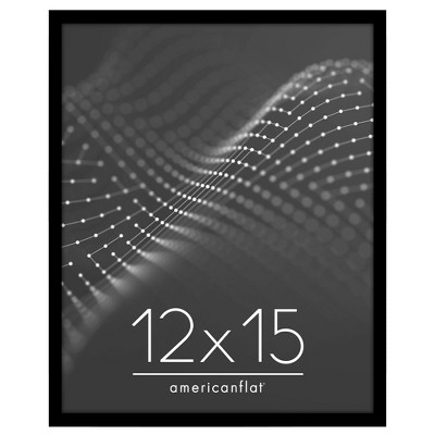 Americanflat Poster Frame - Perfect for Photos and Artwork - Black