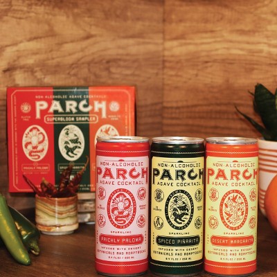 Parch Non-Alcoholic Superbloom Variety - 6pk/8.4 fl oz Cans