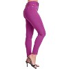 YMI Women's Hyper Stretch Mid-Rise 5 Pocket Slim Fit Skinny Jeans - 4 of 4