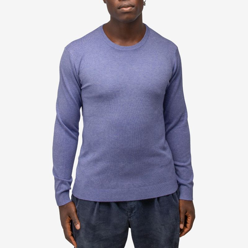 X RAY Men's Big and Tall Basic Crewneck Sweater, 1 of 5