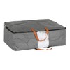 REGALWOVEN Sturdy Fabric Organizing Bedroom Comforter Storage Bags with Handles - 2 of 4