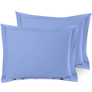 Nestl Soft Pillow Shams Set of 2, Double Brushed Microfiber Pillow Covers, Premium Pillow Shams With 1.5” Flange - 1 of 4
