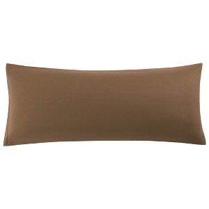 PiccoCasa Long Soft 90 Gsm Microfiber Zipper Closure Body Pillowcases - 1 of 4