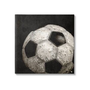 Stupell Industries 12"x12" Kids' Soccer Ball Photography Wall Art Unframed - 1 of 4