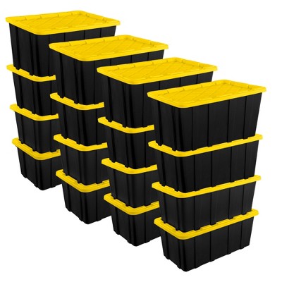27 gallon - black/yellow