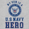 Women's United States Navy Distressed My Son Is a Hero T-Shirt - image 2 of 4