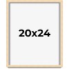 PosterPalooza | Classic Modern Yellow Picture Frame - UV Acrylic, Foam Board Backing, Hanging Hardware - 2 of 4