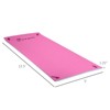 VisioGear 12'*5' Floating Mat, 3-Layer Swimming Pool Floating Water Mat, Thick Water Activities Mat for Lake, Oceans, Pink&Green, 149.5"*59"*1.3" - 3 of 4