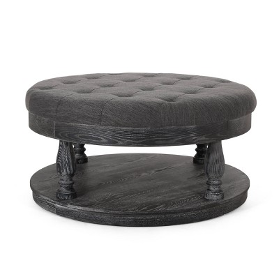 13.5 Mid-century Foot Stool Gray - Ore International : Target