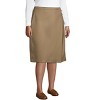 Lands' End Lands' End School Uniform Women's Solid A-line Skirt Below the Knee - 3 of 4