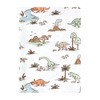 Hudson Baby Cotton Flannel Burp Cloths Bundle, Dinosaur Adventures, One Size - 3 of 4