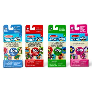 Sticker WOW!™ Mini Activity Pad and Refill Stickers 4-Pack (Dinosaur, Pets, Favorite Things, Surprise Pack 1) - Stamper Not Included - 1 of 4