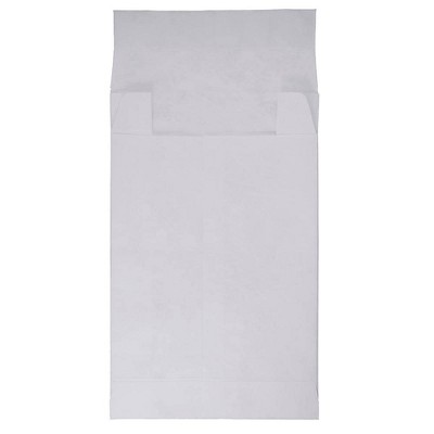 JAM Paper Expandable Open End Catalog Envelopes w/Peel & Seal Closure 10x12x4 376634180B