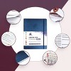 Undated Planner PRO Weekly 8.5"x11" Mystic Blue - Clever Fox: Academic & Student Planner, Elastic Closure, Ribbon Marker - 2 of 4