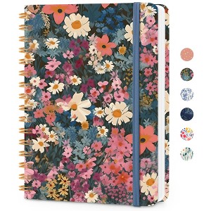 Belatt Lined Spiral Journal Notebook, A5 College Ruled Notebook for Journaling, Note-Taking, and Daily Planning, Durable Hardcover with Elegant Design - 1 of 4