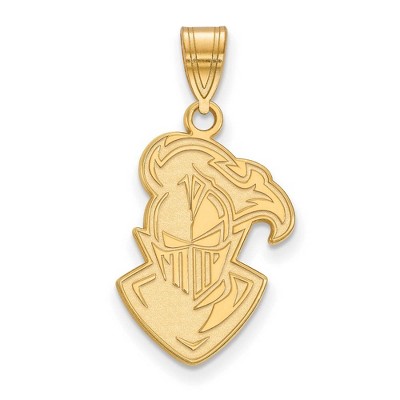 Black Bow Jewelry 14k Yellow Gold Furman Paladins NCAA Large Pendant